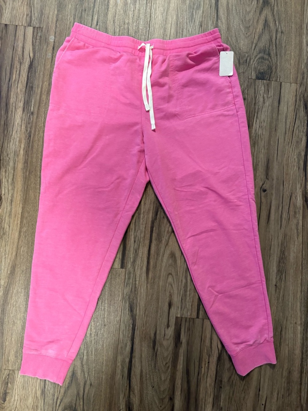 Jane and Delancey Bright Pink Women's Jogger Sweatpants